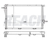 2003 BMW Z8 5.0 L RADIATOR REA41-2285A