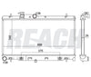 2005 SUBARU BAJA 2.5 L RADIATOR REA41-2331A