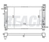 2007 CHEVROLET SILVERADO 1500 4.8 L RADIATOR REA41-2334A