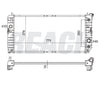 2005 PONTIAC BONNEVILLE 3.8 L RADIATOR REA41-2347A