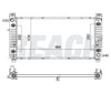 2004 CHEVROLET SILVERADO 2500 HD 6.0 L RADIATOR REA41-2370A