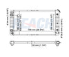 1993 OLDSMOBILE 88 3.8 L RADIATOR REA41-1035A
