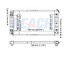 1998 PONTIAC BONNEVILLE 3.8 L RADIATOR REA41-1035A