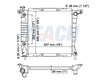 1987 FORD RANGER 2.9 L RADIATOR REA41-1061A