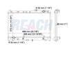 1992 ACURA VIGOR 2.5 L RADIATOR REA41-1277A