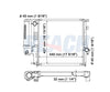 1997 BMW Z3 1.9 L RADIATOR REA41-1295A