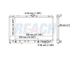 1996 MITSUBISHI 3000GT 3.0 L RADIATOR REA41-1298A