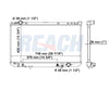 1990 LEXUS LS400 4.0 L RADIATOR REA41-1304A