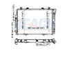 1994 MERCEDES-BENZ S320 3.2 L RADIATOR REA41-1312A