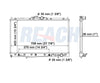 1996 MITSUBISHI DIAMANTE 3.0 L RADIATOR REA41-1316A