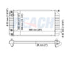 1993 OLDSMOBILE ACHIEVA 3.3 L RADIATOR REA41-1343A