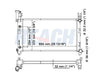 1993 DODGE GRAND CARAVAN 3.0 L RADIATOR REA41-1391A