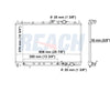1996 EAGLE SUMMIT 1.8 L RADIATOR REA41-1393A