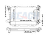 1987 FORD F-150 4.9 L RADIATOR REA41-1454A