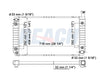 1995 OLDSMOBILE SILHOUETTE 3.8 L RADIATOR REA41-1476A