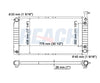 1996 CHEVROLET EXPRESS 2500 5.7 L RADIATOR REA41-1477A