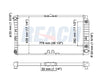 1995 BUICK ROADMASTER 5.7 L RADIATOR REA41-1516A