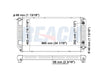2002 GMC C3500HD 6.5 L RADIATOR REA41-1523A