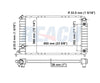 2001 CHEVROLET S10 2.2 L RADIATOR REA41-1531A
