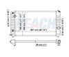 1994 CHEVROLET S10 4.3 L RADIATOR REA41-1532A