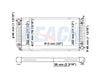 1996 CHEVROLET G30 6.5 L RADIATOR REA41-1538A