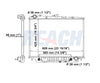 1996 ISUZU RODEO 3.2 L RADIATOR REA41-1571A