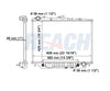 2001 ISUZU VEHICROSS 3.5 L RADIATOR REA41-1571A