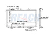 1994 FORD ASPIRE 1.3 L RADIATOR REA41-1626A