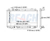 2003 TOYOTA RAV4 2.0 L RADIATOR REA41-2411A