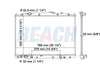 2004 HONDA PILOT 3.5 L RADIATOR REA41-2417A