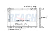 2004 LEXUS ES330 3.3 L RADIATOR REA41-2434A