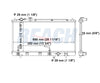 2002 MAZDA PROTEGE5 2.0 L RADIATOR REA41-2446A