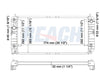 1998 CADILLAC SEVILLE 4.6 L RADIATOR REA41-2280A