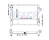 2003 DODGE RAM 1500 3.7 L RADIATOR REA41-2479A