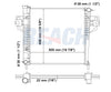 2003 JEEP LIBERTY 2.4 L RADIATOR REA41-2482A