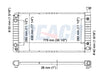 1997 GMC SAVANA 3500 5.7 L RADIATOR REA41-2485A