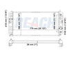 2001 OLDSMOBILE AURORA 3.5 L RADIATOR REA41-2492A