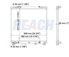 2005 KIA SORENTO 3.5 L RADIATOR REA41-2585A