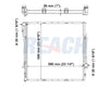 2001 BMW X5 3.0 L RADIATOR REA41-2594A