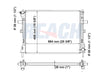 2003 MERCURY GRAND MARQUIS 4.6 L RADIATOR REA41-2610A