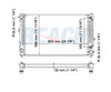 2001 AUDI A4 2.8 L RADIATOR REA41-2648A