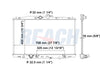 2005 ACURA TSX 2.4 L RADIATOR REA41-2680A
