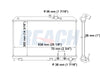 2004 MAZDA RX-8 1.3 L RADIATOR REA41-2694A