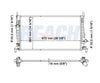 2004 MAZDA 3 2.0 L RADIATOR REA41-2696A