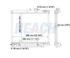 2007 ISUZU I-370 3.7 L RADIATOR REA41-2707A