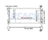 2006 PONTIAC GRAND PRIX 3.8 L RADIATOR REA41-2710A
