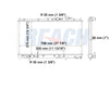 2003 MITSUBISHI GALANT 2.4 L RADIATOR REA41-2720A
