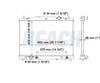 2007 CADILLAC CTS 6.0 L RADIATOR REA41-2731A