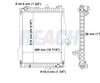 2009 CHRYSLER ASPEN 4.7 L RADIATOR REA41-2739A