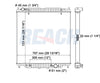 2003 FORD F-350 SUPER DUTY 6.0 L RADIATOR REA41-2741A